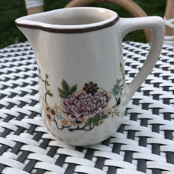 MAYER CHINA vintage floral milk cup pitcher ceramic Beaver Falls PA USA Made 288 - Picture 13 of 13